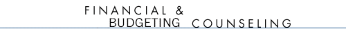 Financial & Budgeting Counseling