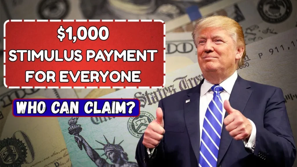 $1,000 Stimulus Payment for Everyone From January 2026