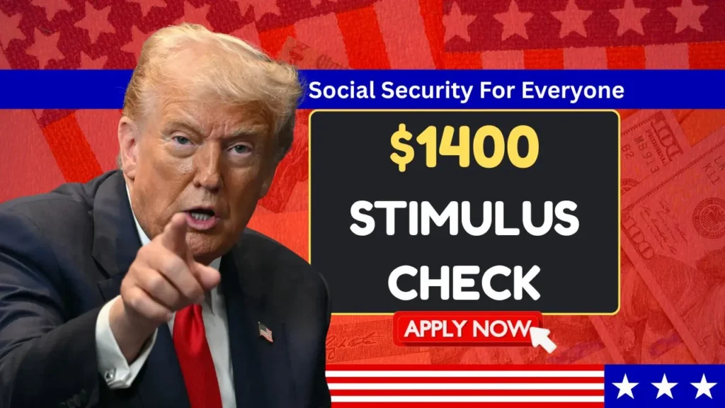 1400 IRS Stimulus Check For Social Security, SSI, SSDI Recipients