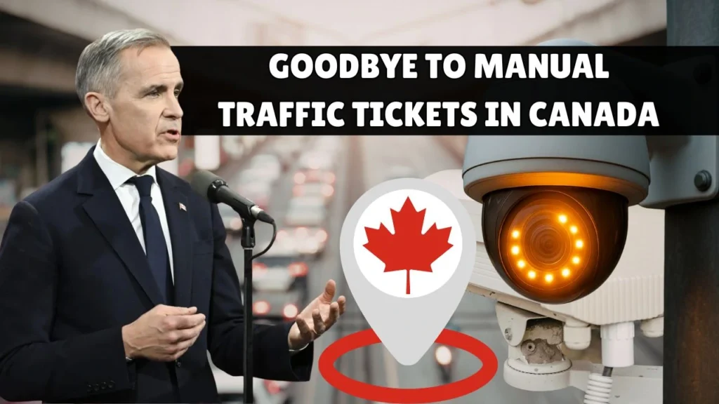 Goodbye To Manual Traffic Tickets In Canada