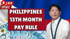 Philippines 13th Month Pay Rule From January 2026 – Filipino New Pay Rules
