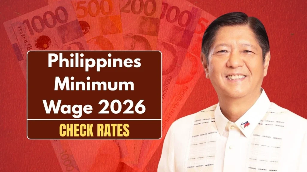Philippines Minimum Wage 2026, Check Rates